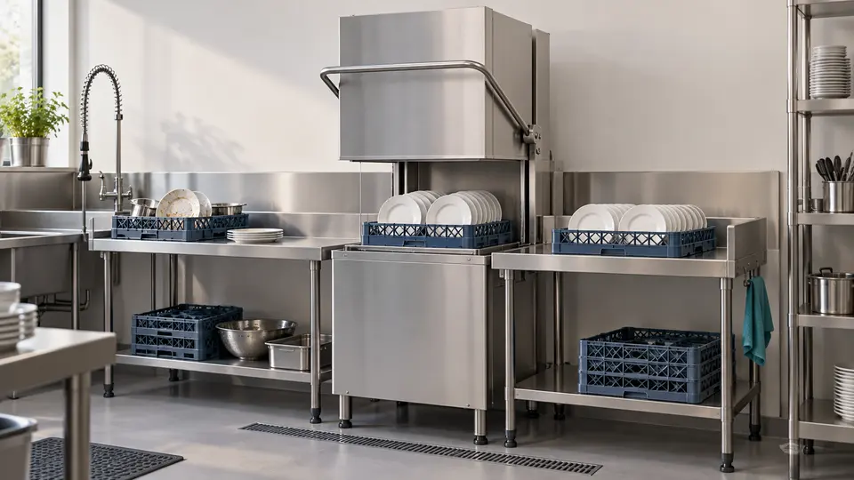 Commercial Dishwashers for Gulf Restaurants: Look Beyond Racks per Hour